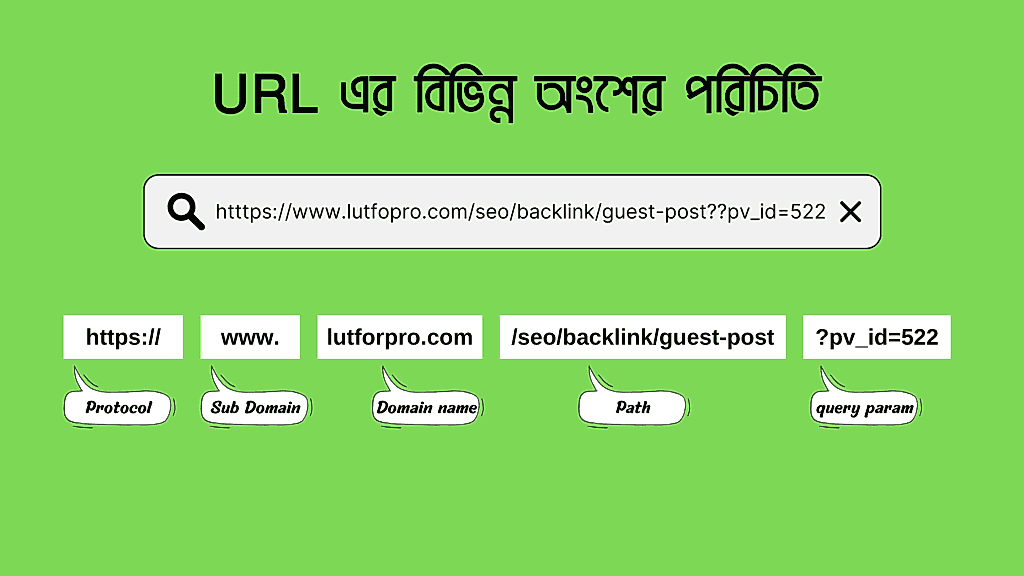 url বা লিংক লি